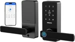 Desloc B200L Fingerprint Smart Lock With Handle For Front Door, Bedrooms, Garage. Fixed Price $50.39.