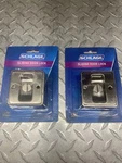 Schlage SC991B-619 Satin Nickel Finish Solid Brass Sliding Door Locks Pair Of 2. Fixed Price $14.95.