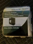New Oil Rubbed Bronze 41/2"GATE House Lock & Door Reinforcer #0250870. Fixed Price $7.50.