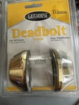 Gatehouse Deadbolt Set (new). Fixed Price $12.50.
