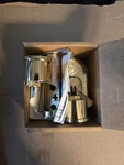 Emtek 8366-US3 Double Cylinder Arched Deadbolt Polished Brass. Fixed Price $74.99.
