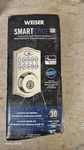 Weiser Smart Code 10 Touchpad Electronic Deadbolt Polished Brass/gold - Open Box. Fixed Price $60.89.