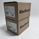 (2) Kwikset 258RDT-514S Iron Black Smartkey Low Profile Single Cylinder Deadbolt. Fixed Price $69.00.