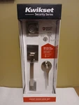 New Kwikset Satin Nickel Hollis Handleset 96870-166. Fixed Price $45.00.