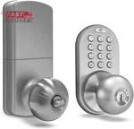 Milocks TKK-02SN Tkk-sn Digital Door Knob With Electronic Keypad, Satin. Fixed Price $55.83.