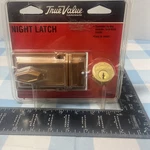Nos True Value Night Latch Bronze WPB534 Made In Usa. Fixed Price $13.55.