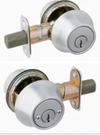 Kwikset 96650-495 Double Cylinder Latch, Satin/chrome. Fixed Price $18.00.