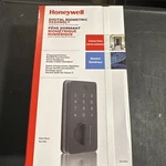 Honeywell Digital Biometric Deadbolt W/electronic Touchscreen 8635302 BLACK(152). Fixed Price $28.00.