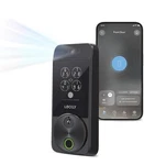 Lockly Visage Zeno Smart Door Facial Recognition Fingerprint Matte Black. Fixed Price $279.99.
