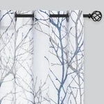 Fmfunctex Linen Semi Sheer Curtains For Bedroom, Blue Assorted Sizes Colors. Fixed Price $51.71.