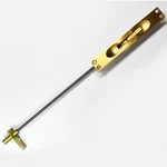 Vintage Ives 458B10 12 Rod Extension Flush Bolt Door Latch Brushed Bronze. Fixed Price $17.99.
