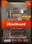 Kwikset Halifax Satin Nickel Door Handle Entry Lockset Smartkey 91560-007. Fixed Price $31.99.