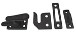 Qcaa Solid Brass Casement Fastener Window Lock, Small, 1 Pack, Matte Black. Fixed Price $28.43.