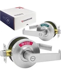 Commercial Door Handle Vacant Occupied & Restroom Lock For Public. Fixed Price $55.00.